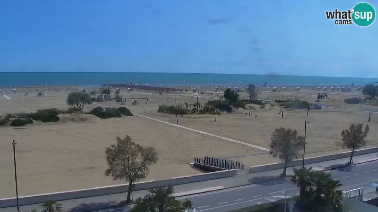 Caorle Oststrand webcam – Hotel Alexander – Levante