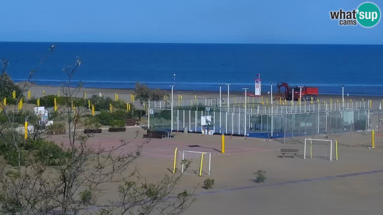 Caorle Oststrand webcam – Hotel Alexander – Levante