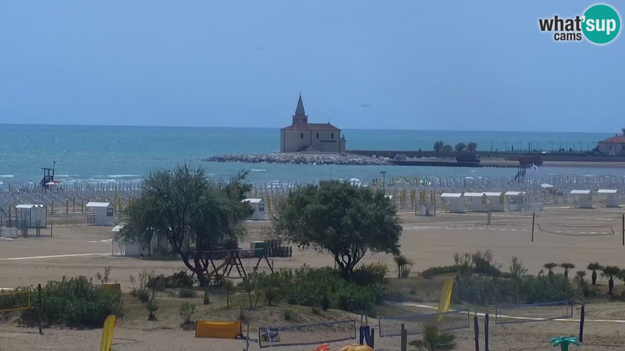 Caorle Oststrand webcam – Hotel Alexander – Levante