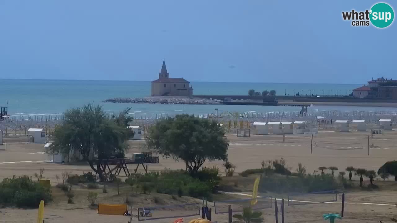 Caorle Levante beach webcam – Hotel Alexander