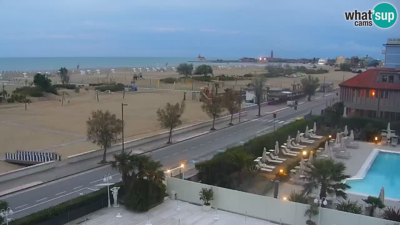 Caorle Levante beach webcam – Hotel Alexander