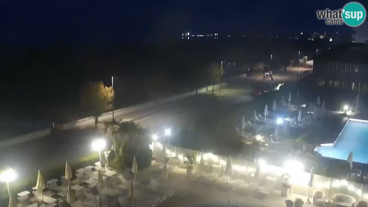 Caorle Levante beach webcam – Hotel Alexander