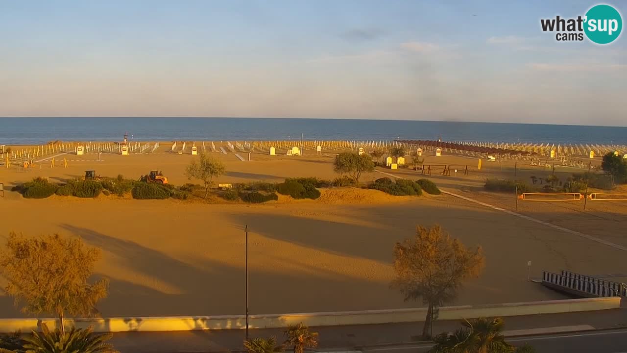 Caorle Levante beach webcam – Hotel Alexander