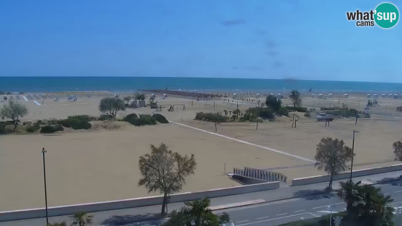 Caorle Levante beach webcam – Hotel Alexander