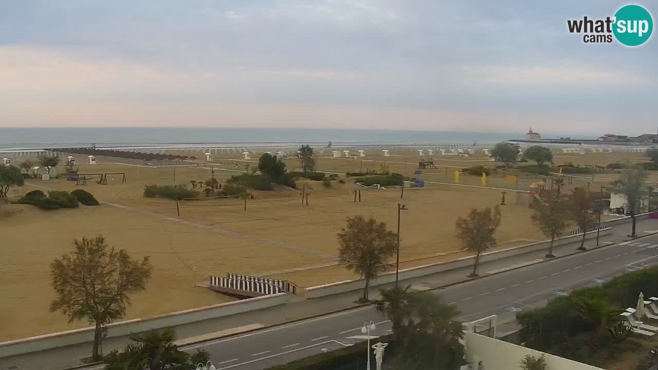 Caorle Levante beach webcam – Hotel Alexander