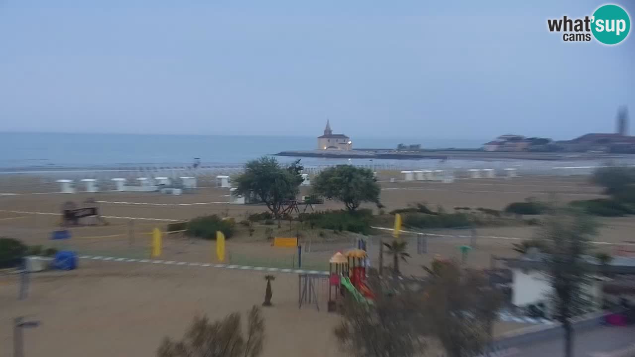 Caorle Levante beach webcam – Hotel Alexander