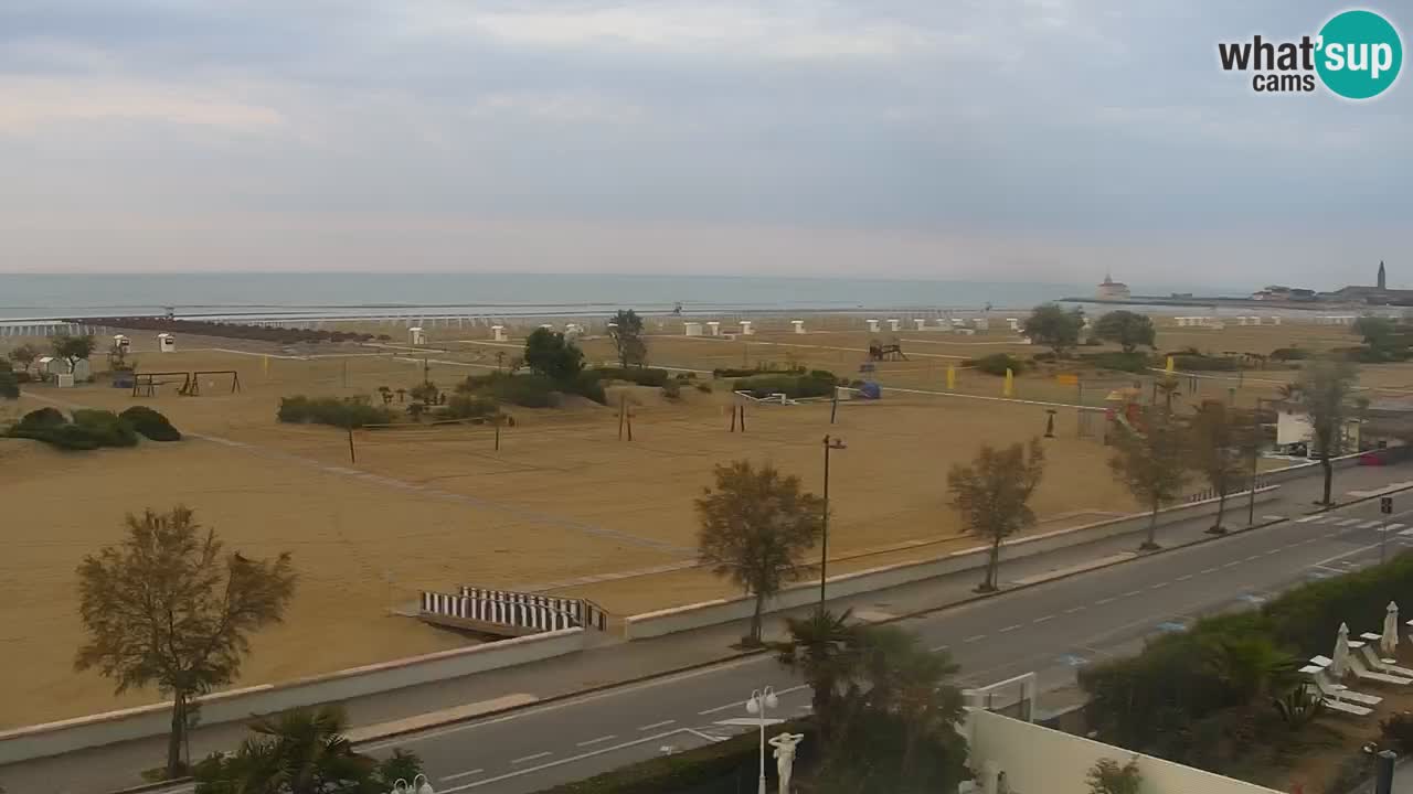 Caorle Oststrand webcam – Hotel Alexander – Levante