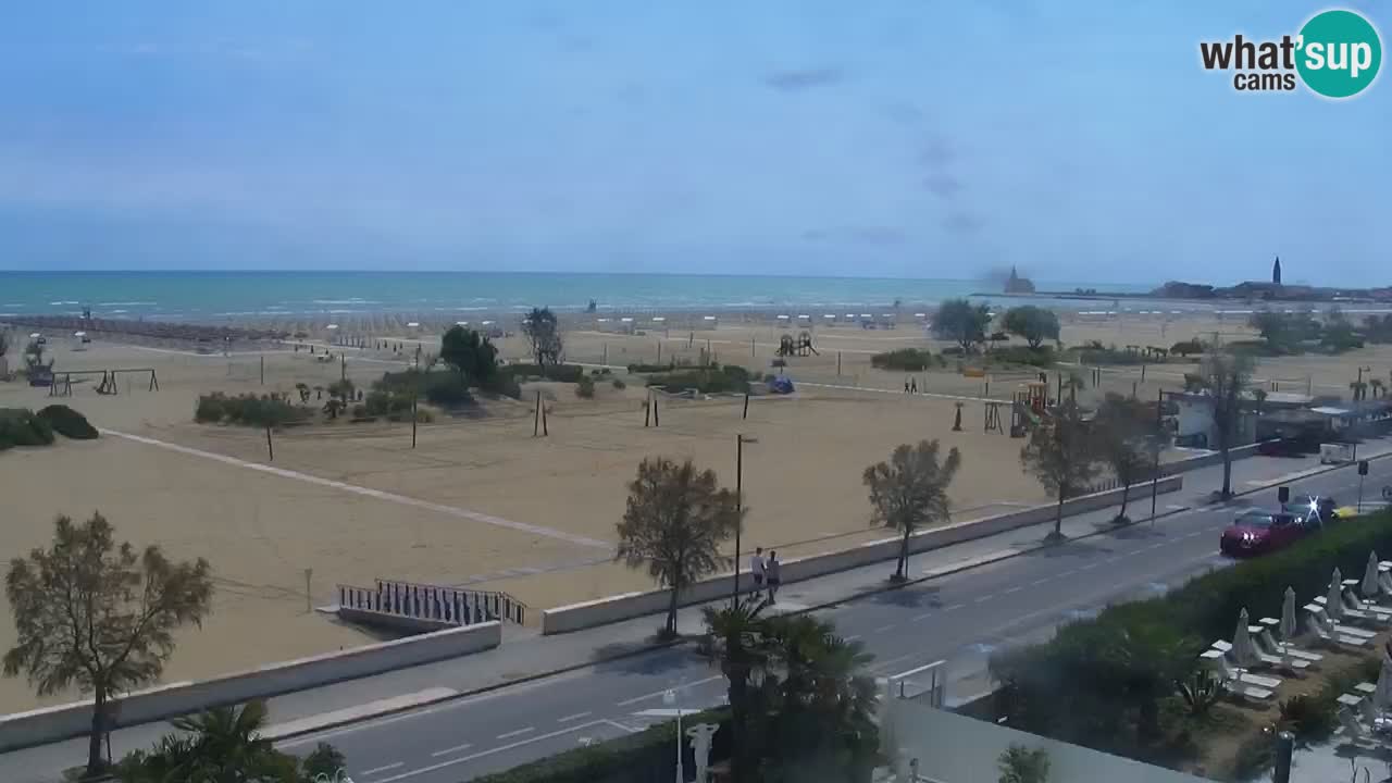 Caorle Levante beach webcam – Hotel Alexander
