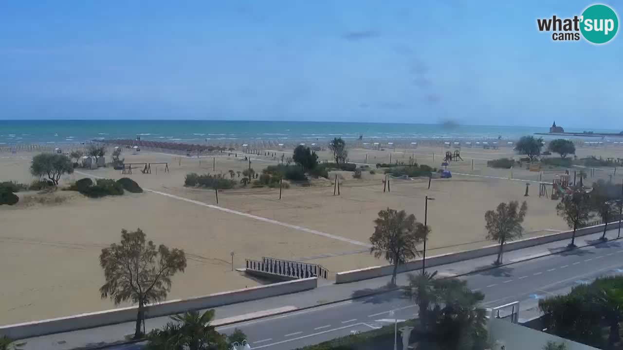 Caorle Levante beach webcam – Hotel Alexander