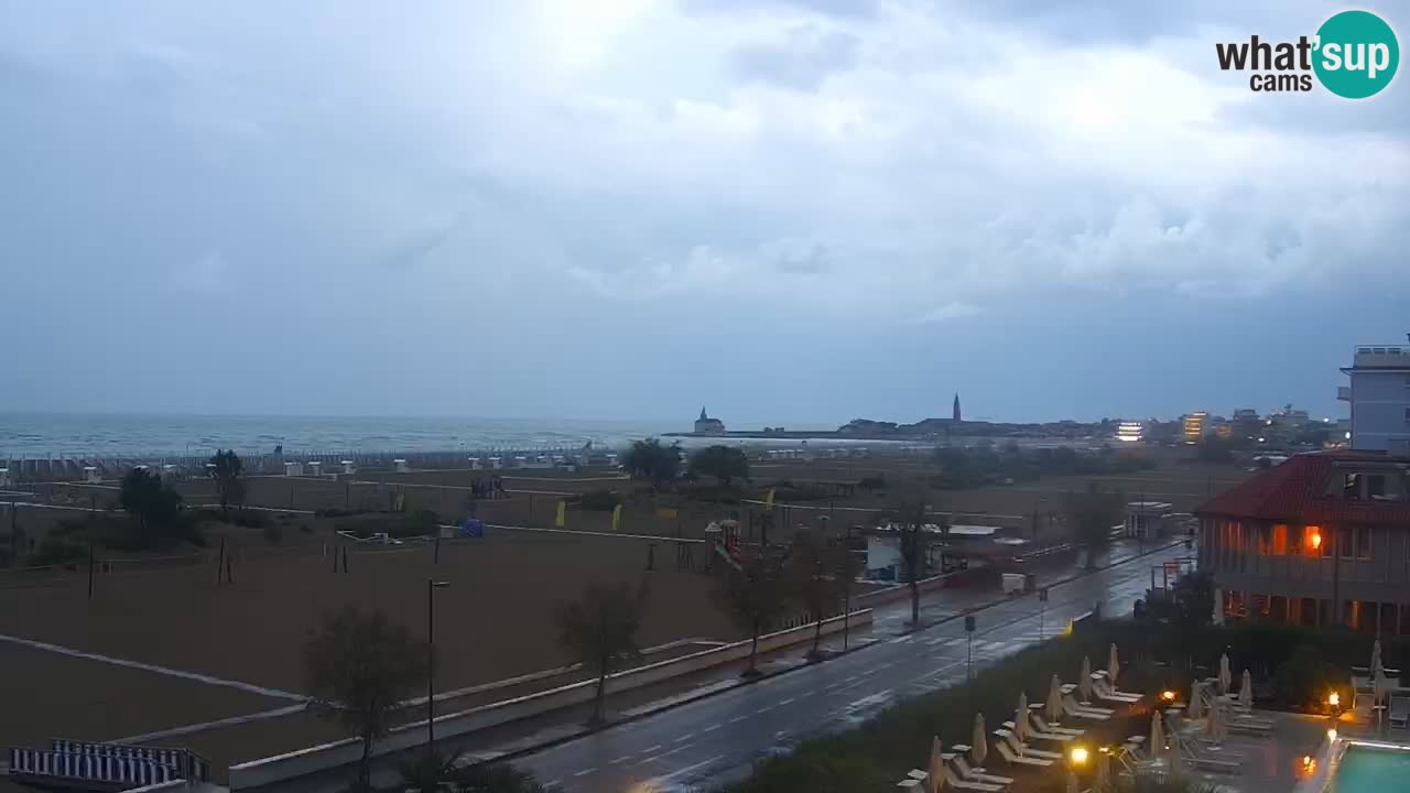 Caorle Plaža Levante spletna kamera – Hotel Alexander