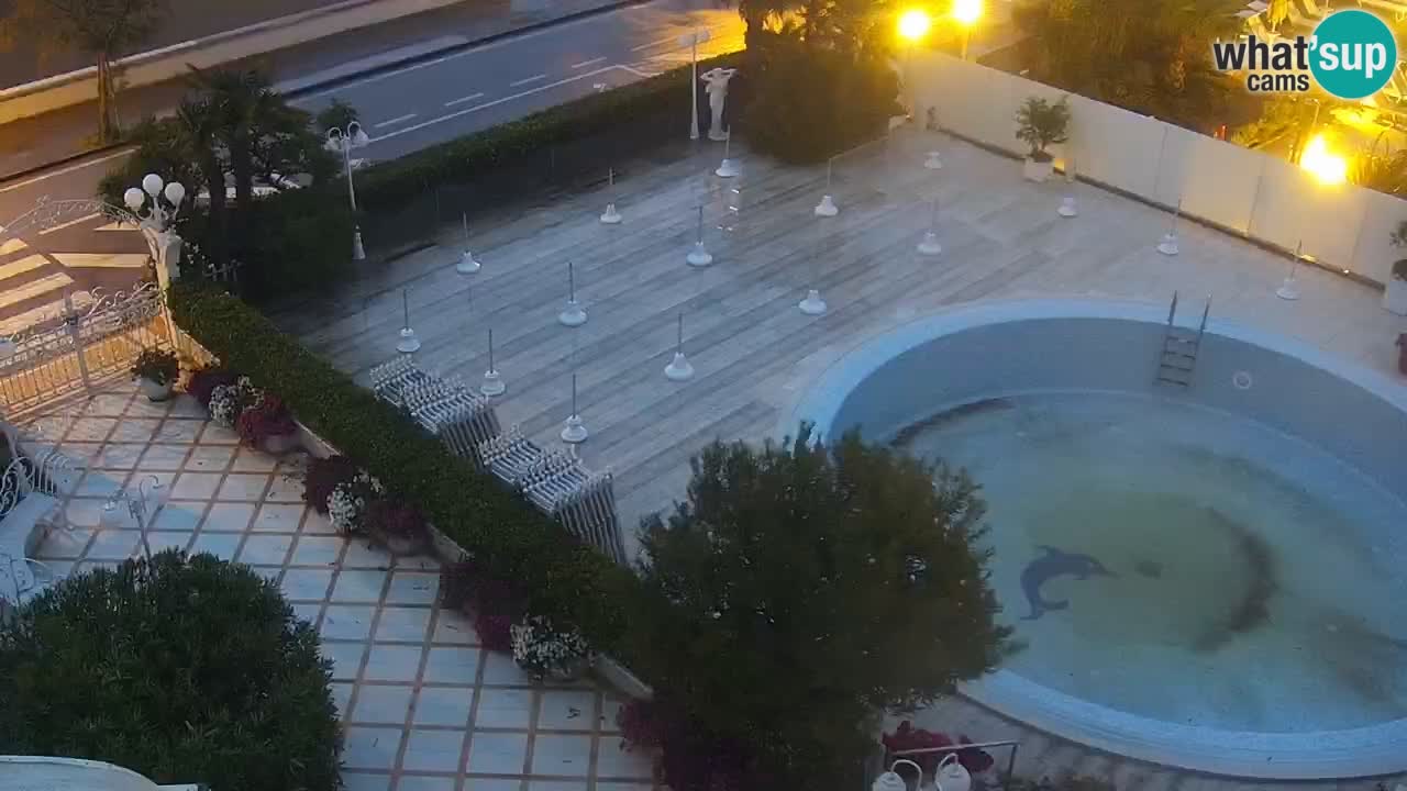 Caorle Oststrand webcam – Hotel Alexander – Levante