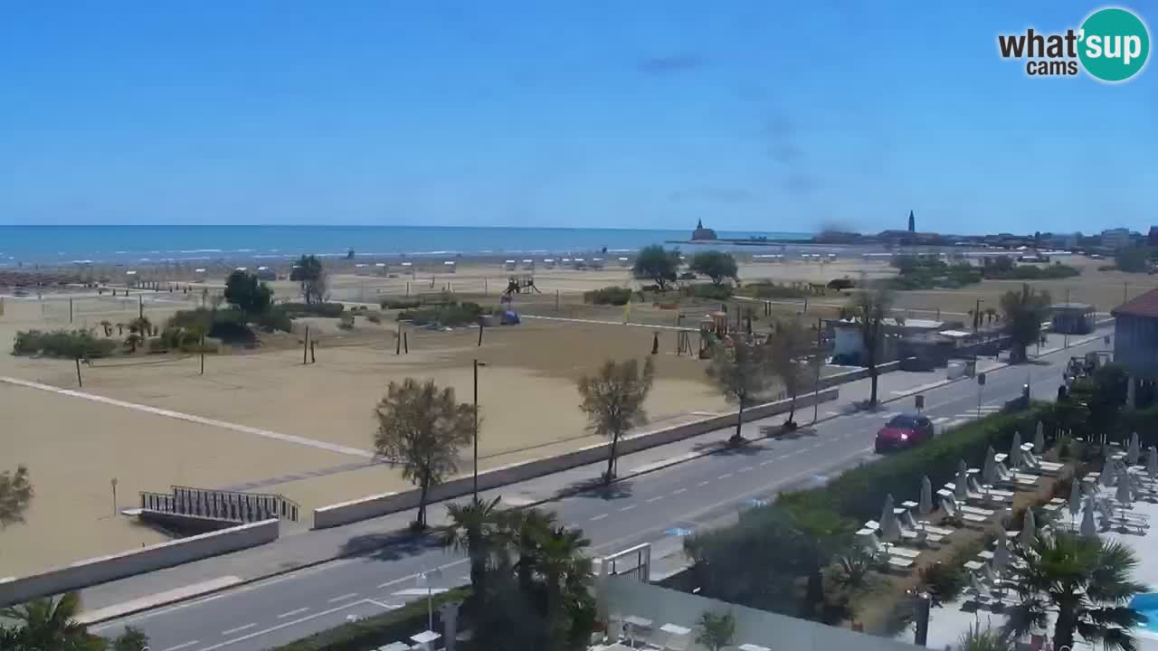 Caorle Oststrand webcam – Hotel Alexander – Levante