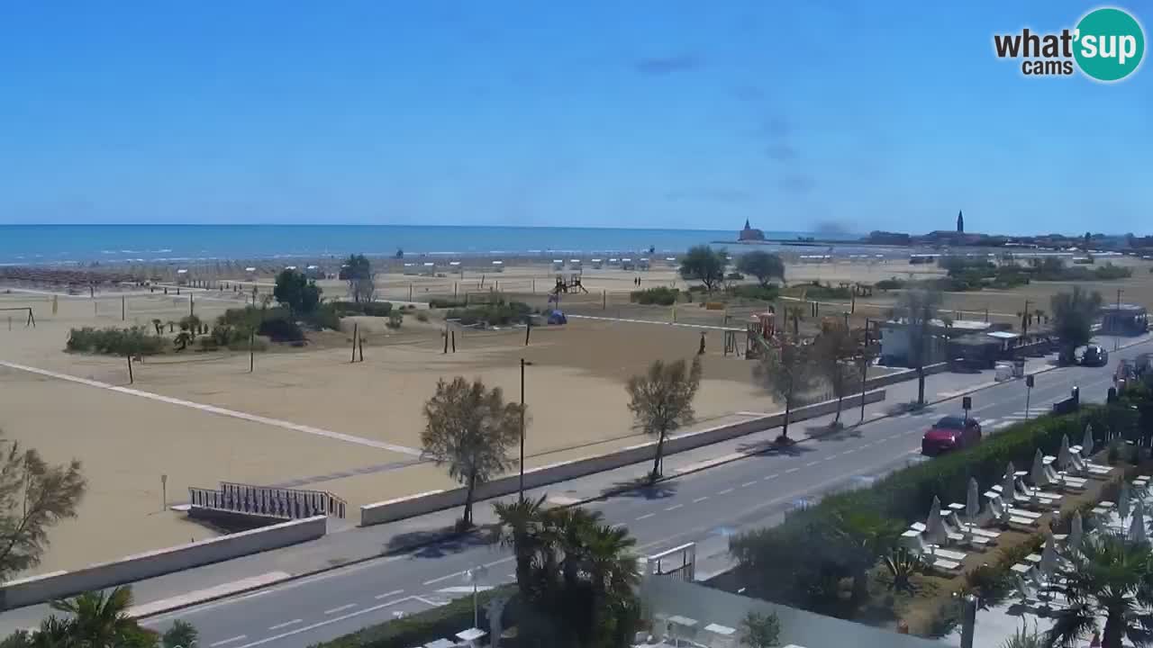 Caorle Plaža Levante spletna kamera – Hotel Alexander