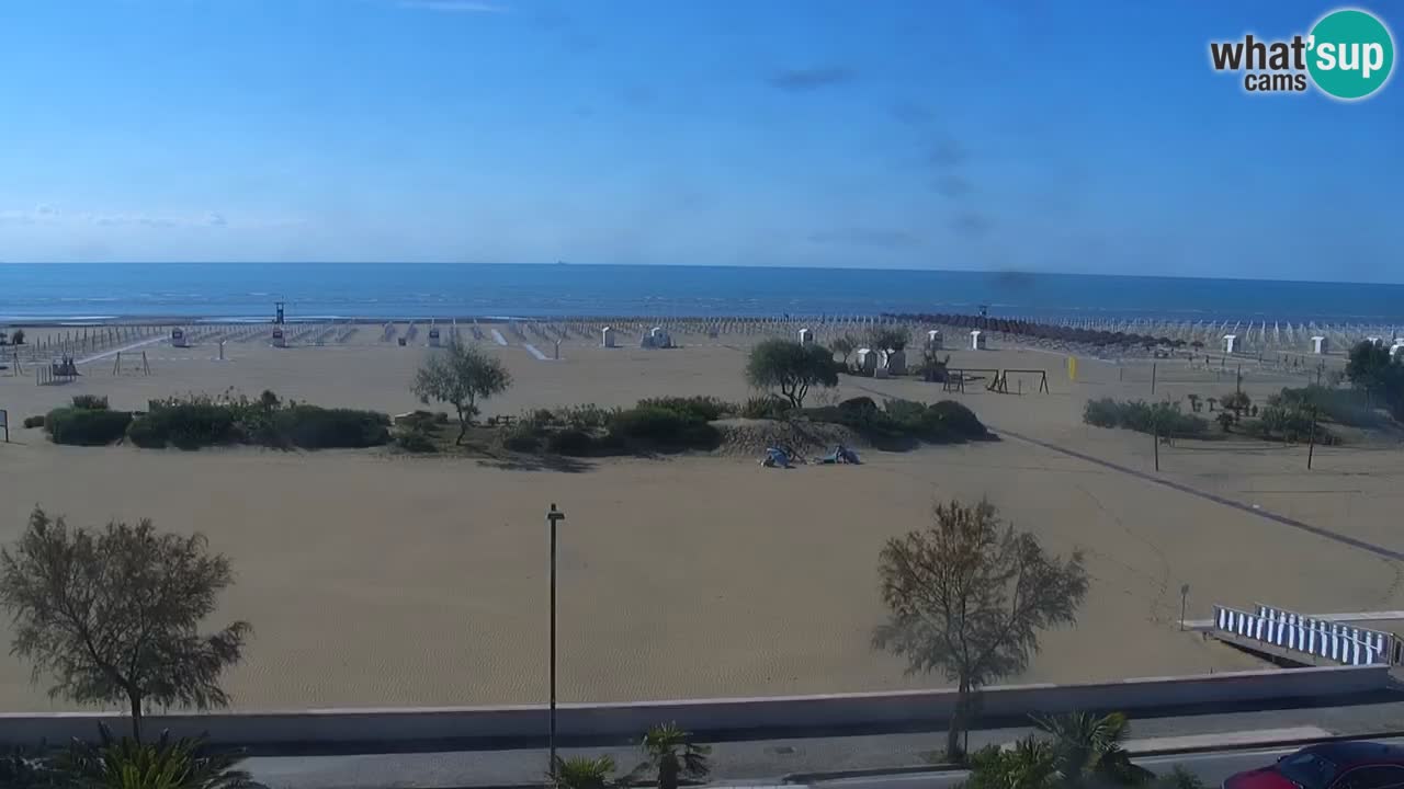 Caorle Plaža Levante spletna kamera – Hotel Alexander