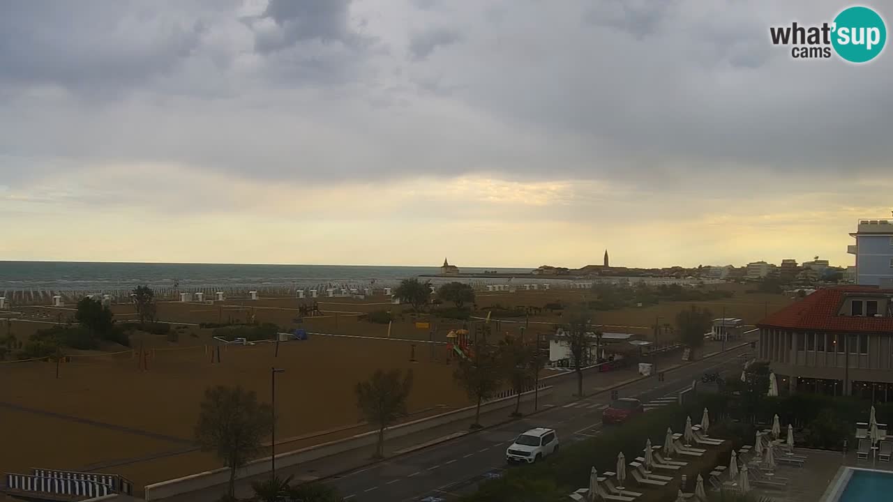 Caorle Plaža Levante spletna kamera – Hotel Alexander