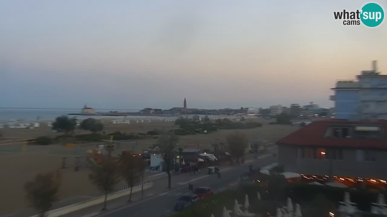 Caorle Levante beach webcam – Hotel Alexander