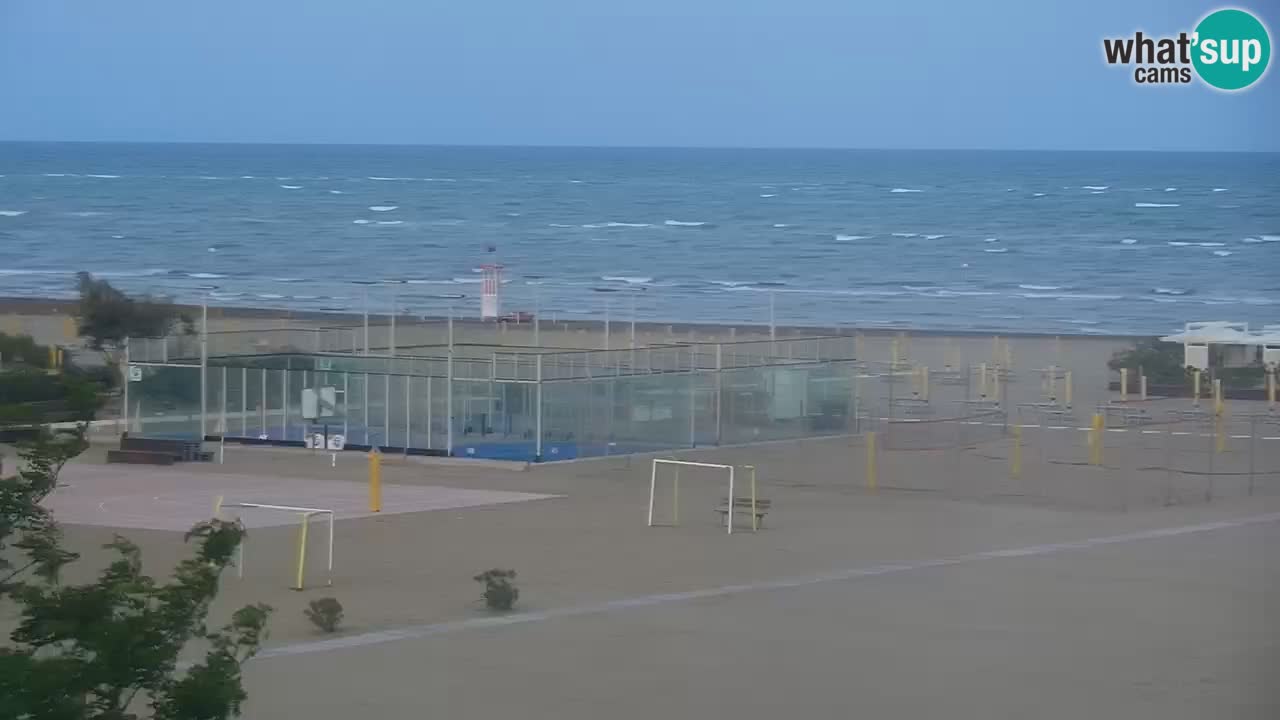 Caorle Levante beach webcam – Hotel Alexander