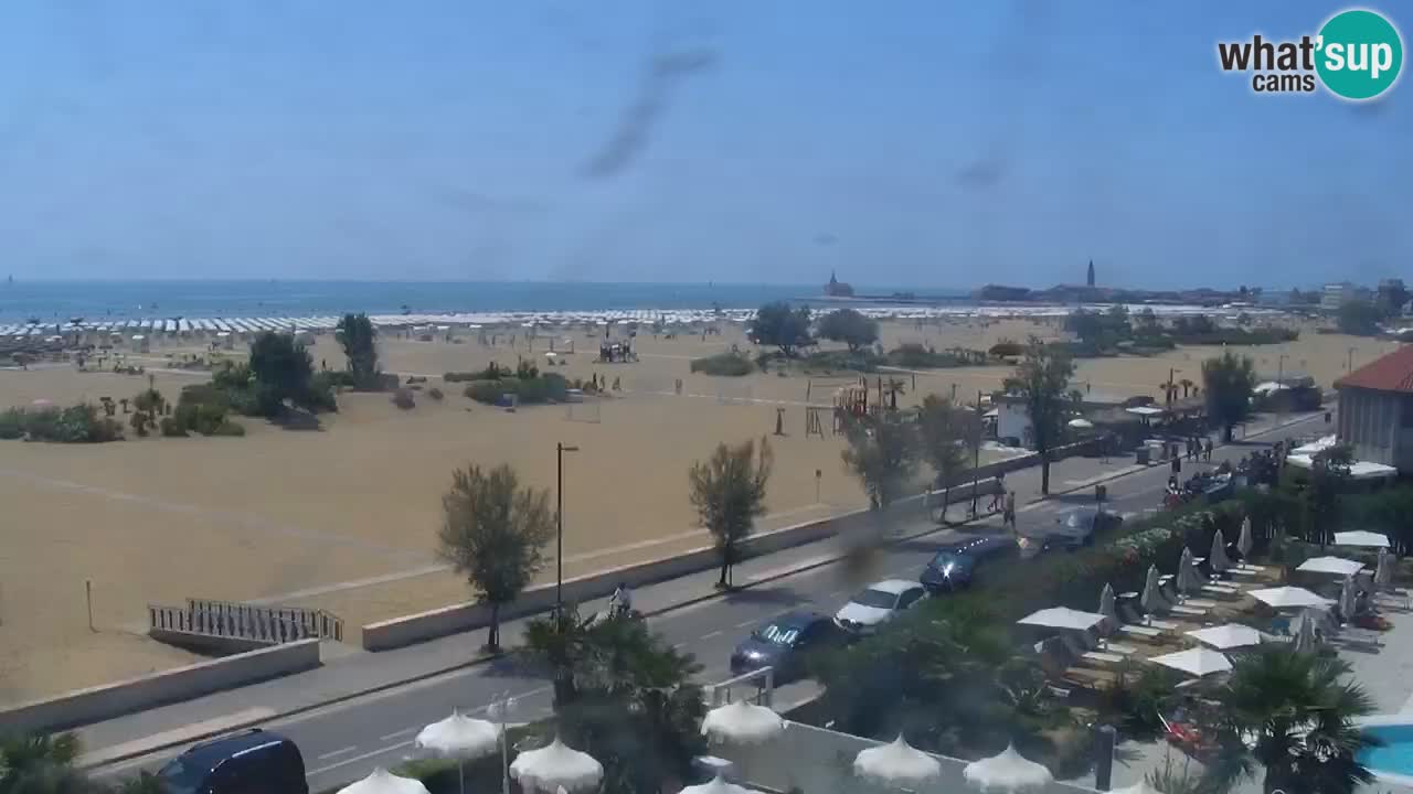 Caorle Levante beach webcam – Hotel Alexander
