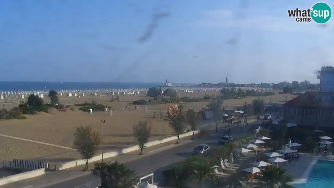 Caorle Levante beach webcam – Hotel Alexander