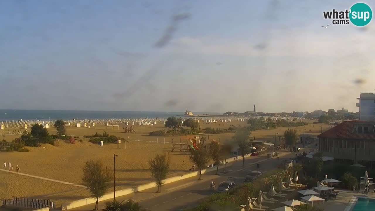 Caorle Levante beach webcam – Hotel Alexander