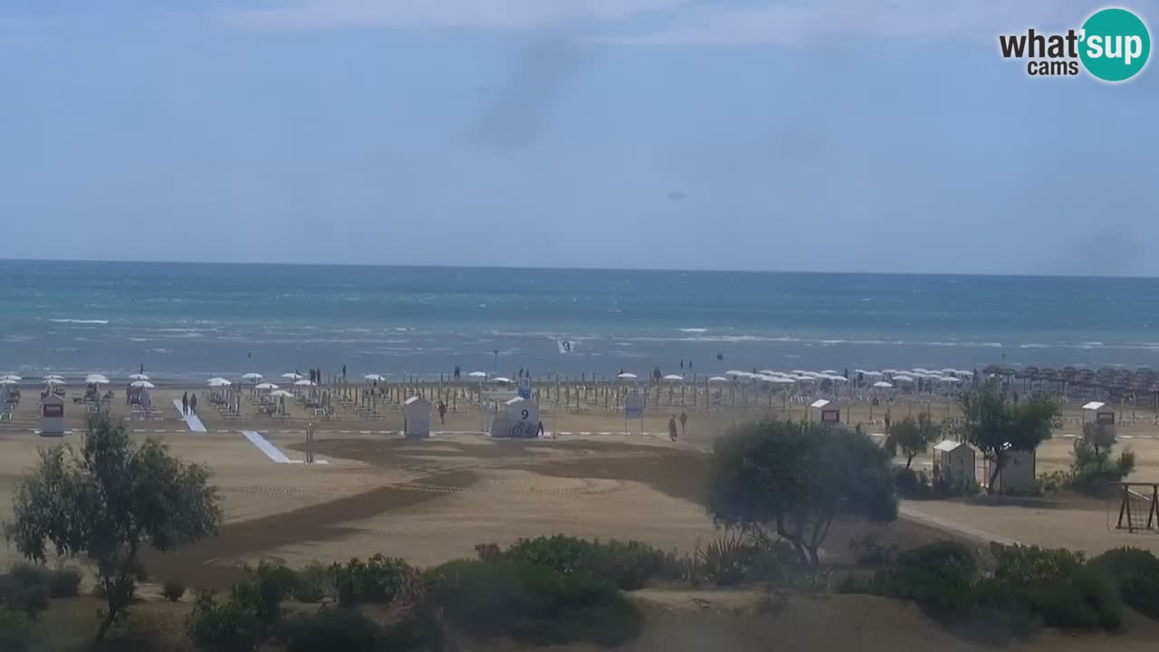 Caorle Levante beach webcam – Hotel Alexander