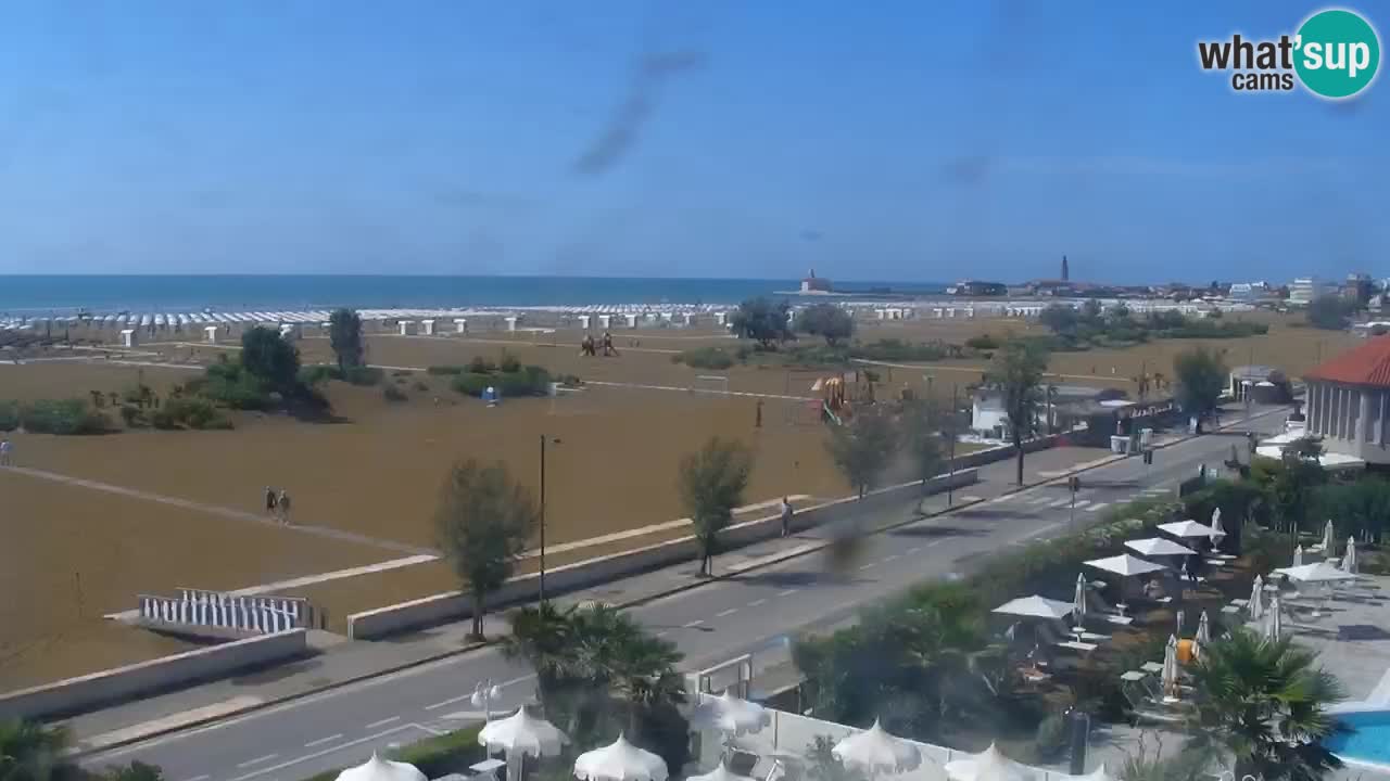 Caorle Oststrand webcam – Hotel Alexander – Levante
