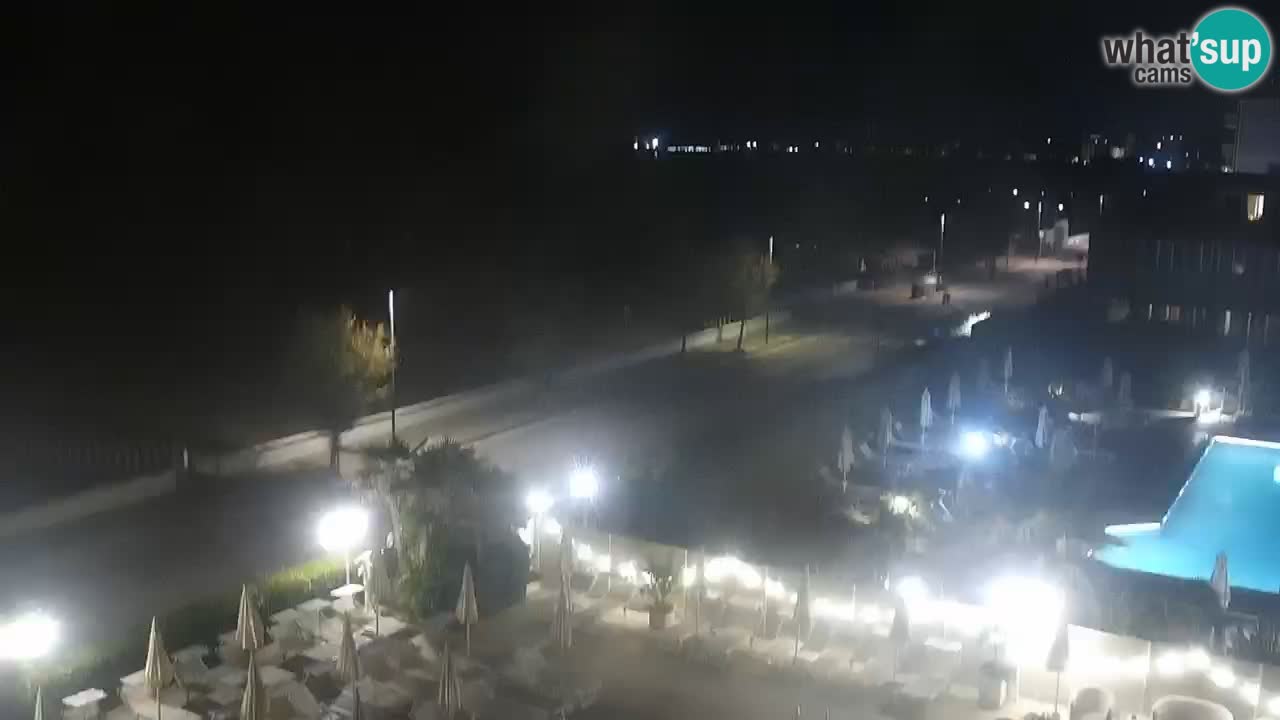 Caorle Oststrand webcam – Hotel Alexander – Levante