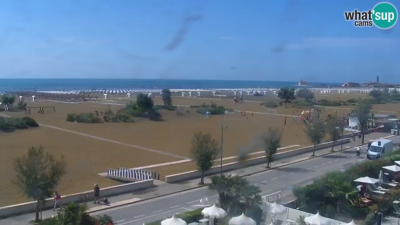Caorle Plaža Levante spletna kamera – Hotel Alexander