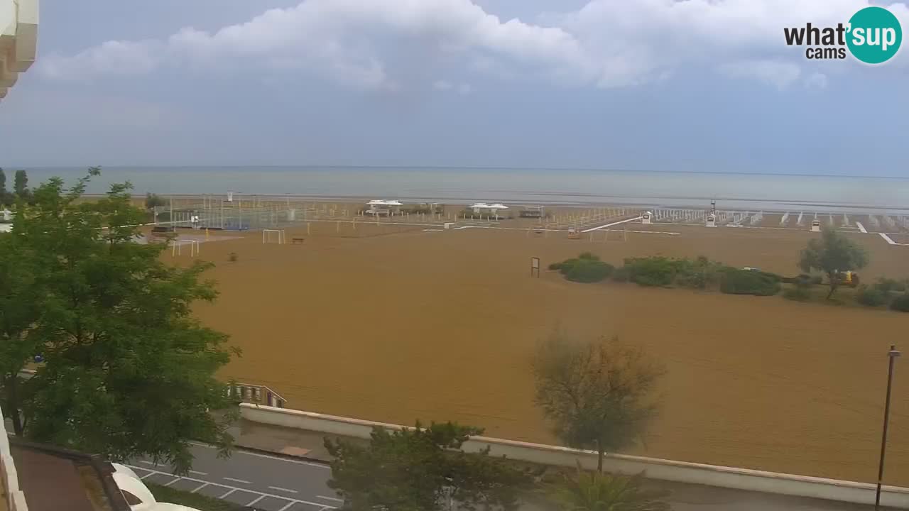 Caorle Oststrand webcam – Hotel Alexander – Levante