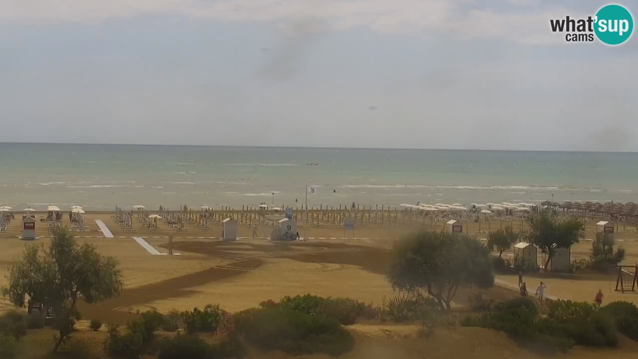 Caorle Plaža Levante spletna kamera – Hotel Alexander