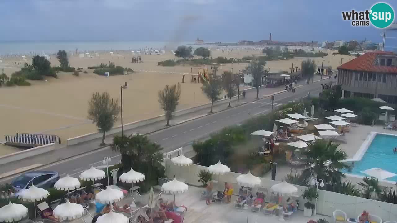 Caorle Plaža Levante spletna kamera – Hotel Alexander