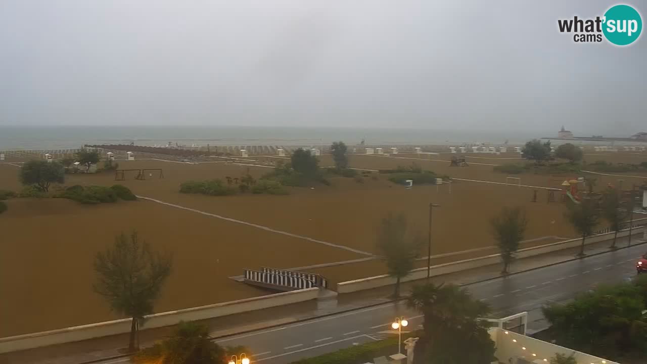 Caorle Oststrand webcam – Hotel Alexander – Levante