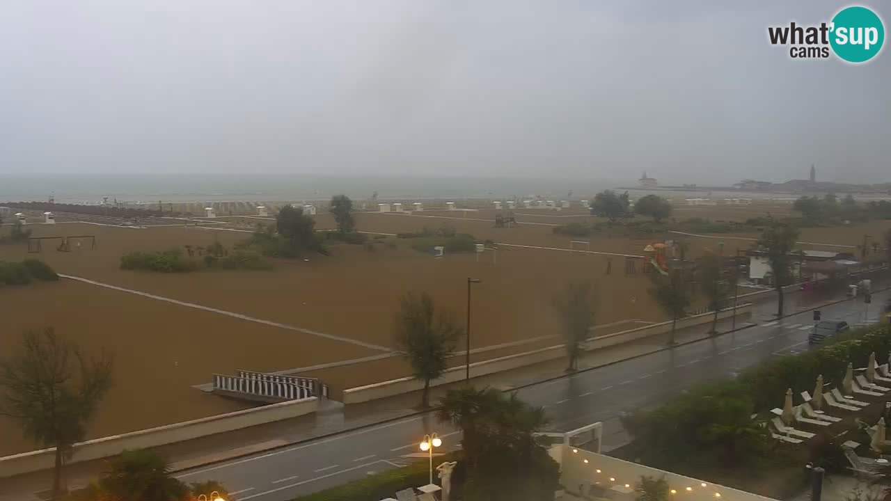 Caorle Oststrand webcam – Hotel Alexander – Levante