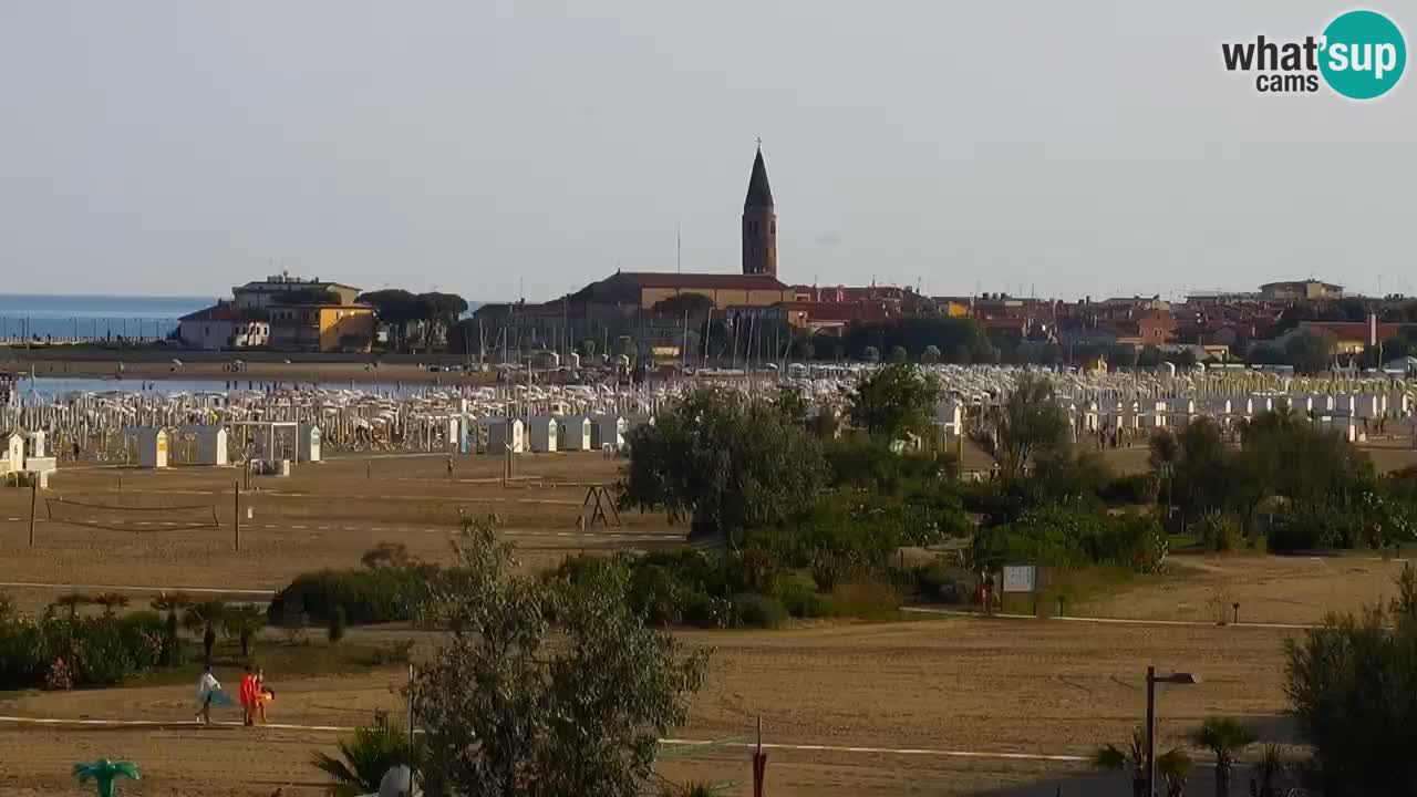 Caorle Oststrand webcam – Hotel Alexander – Levante