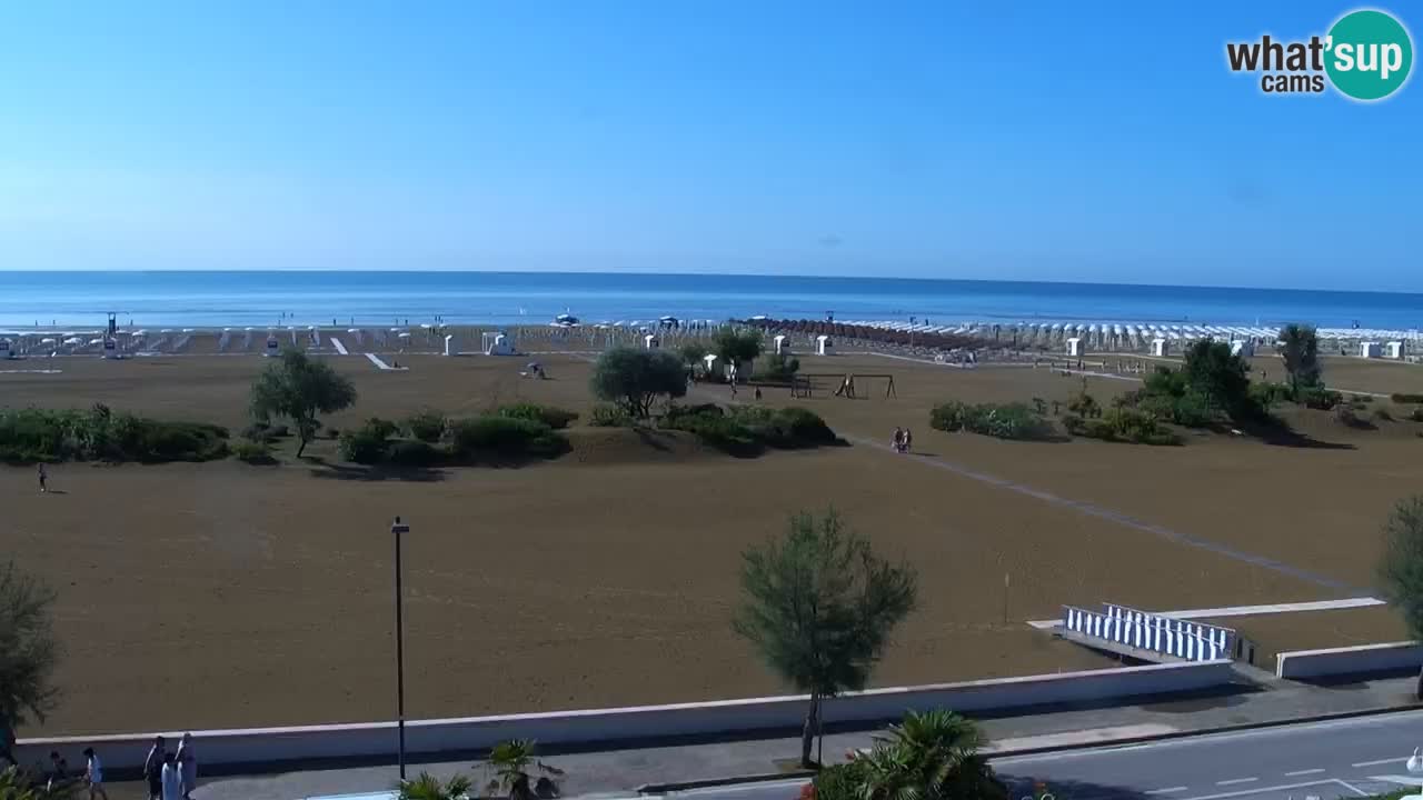Caorle Plaža Levante spletna kamera – Hotel Alexander