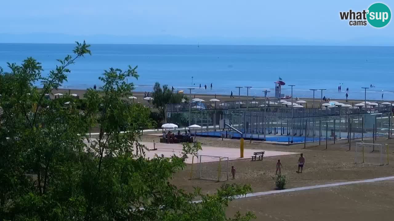 Caorle Levante beach webcam – Hotel Alexander