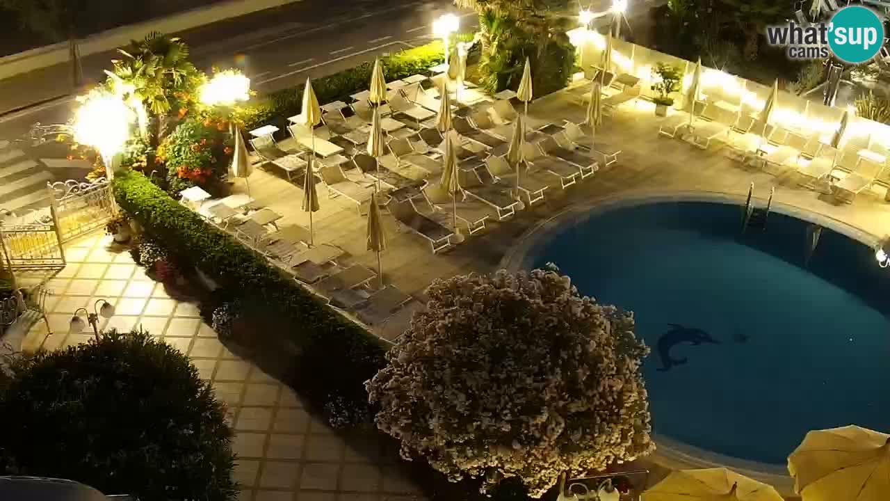 Caorle Plaža Levante spletna kamera – Hotel Alexander