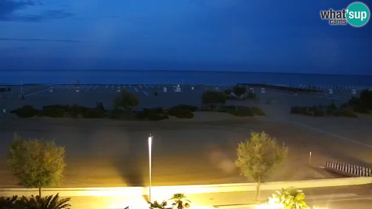 Plaža Levante web kamera Caorle – Hotel Alexander