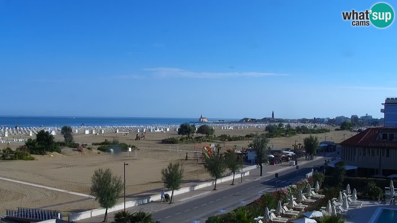 Plaža Levante web kamera Caorle – Hotel Alexander