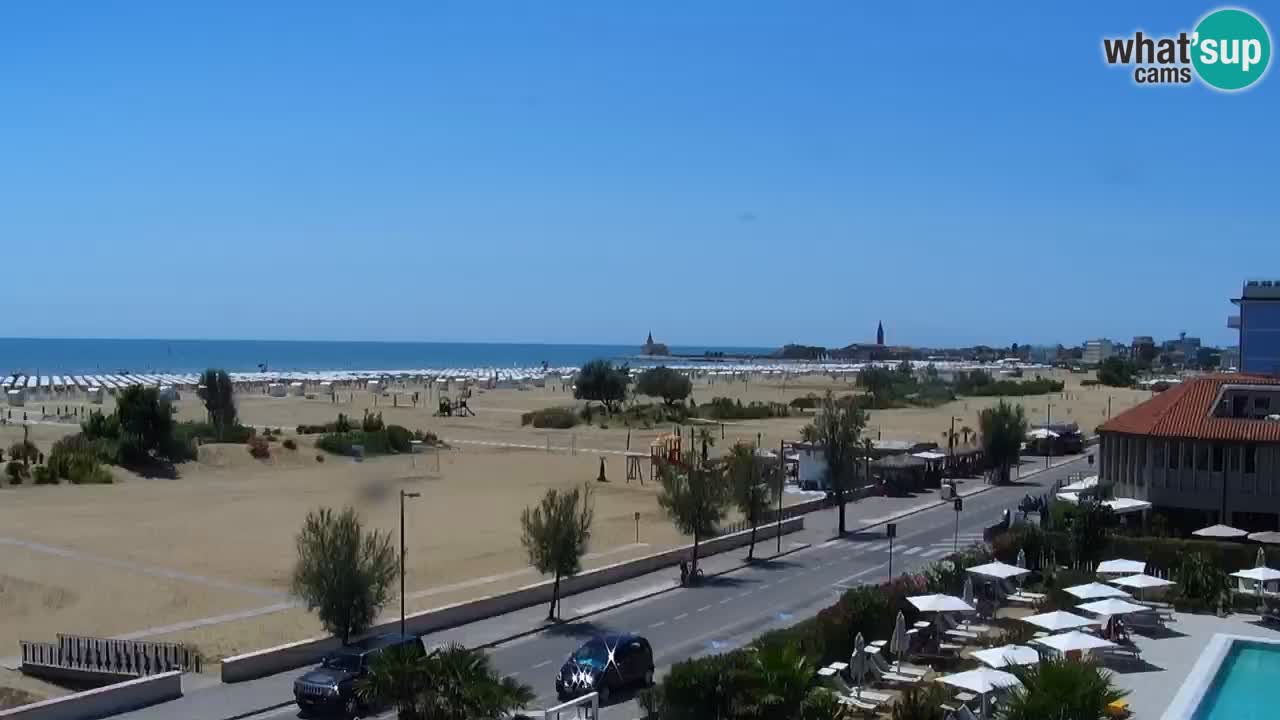 Caorle Levante beach webcam – Hotel Alexander