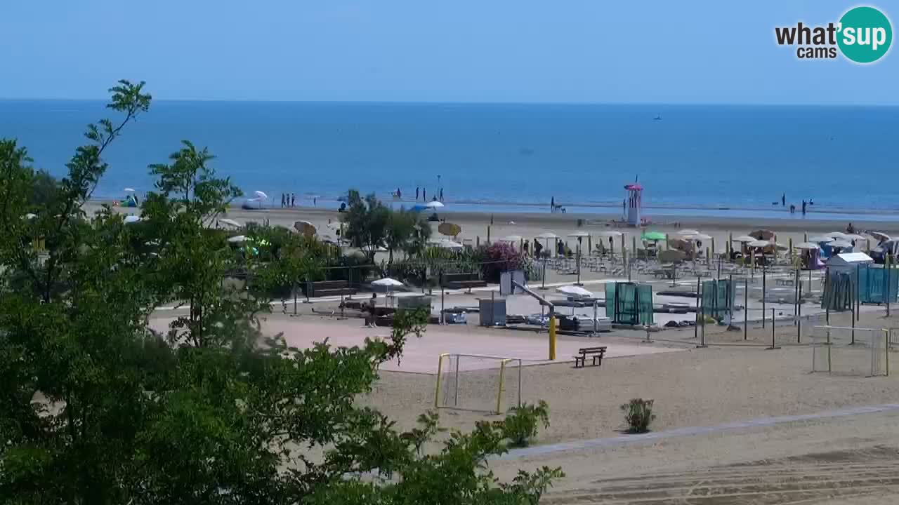 Caorle Levante beach webcam – Hotel Alexander