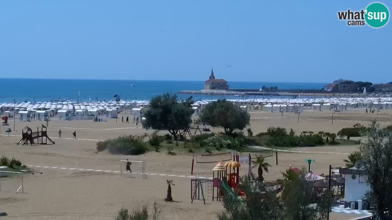 Plaža Levante web kamera Caorle – Hotel Alexander