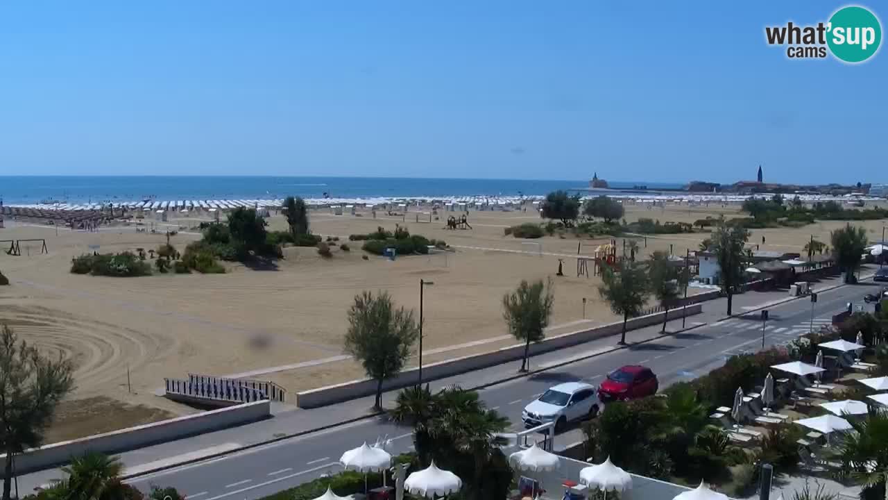 Plaža Levante web kamera Caorle – Hotel Alexander
