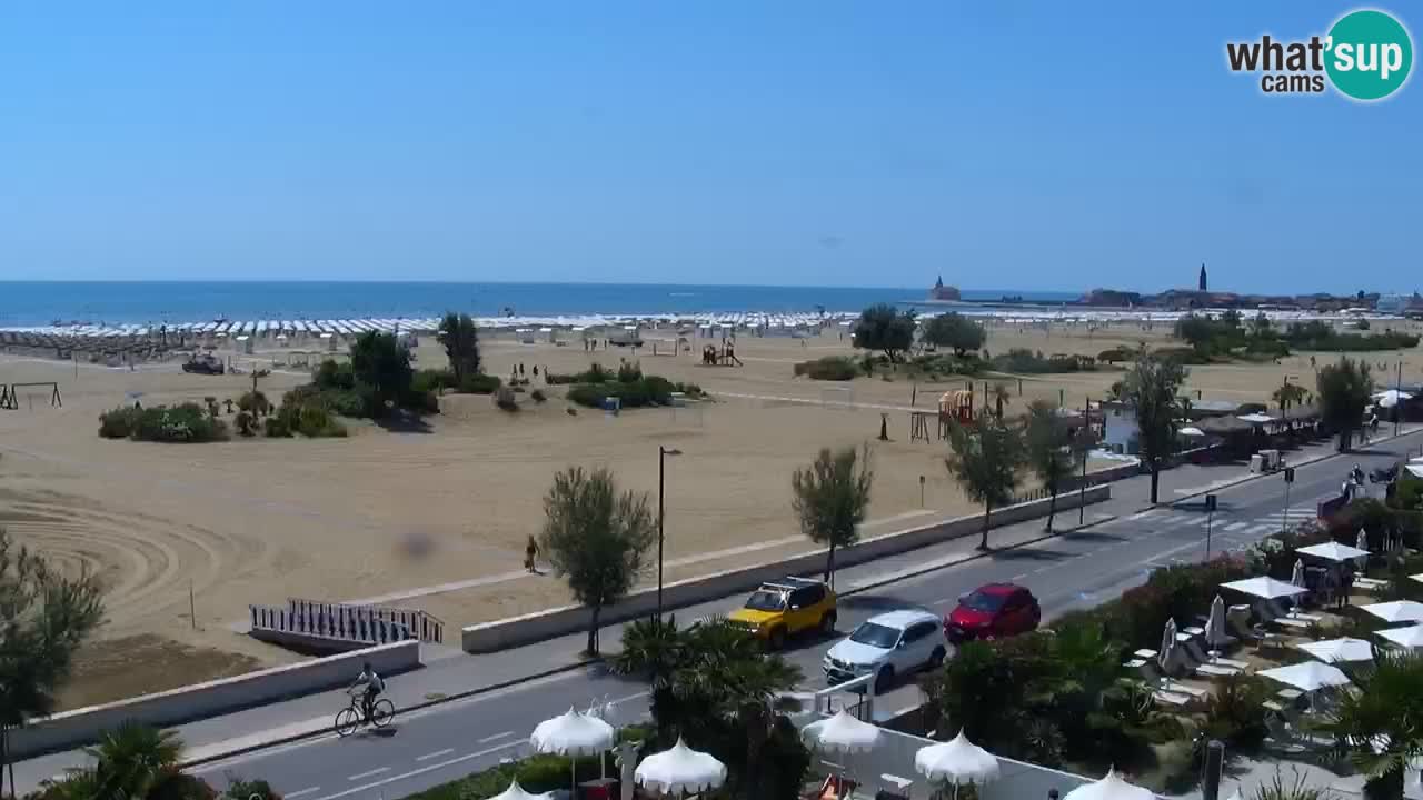 Caorle Plaža Levante spletna kamera – Hotel Alexander