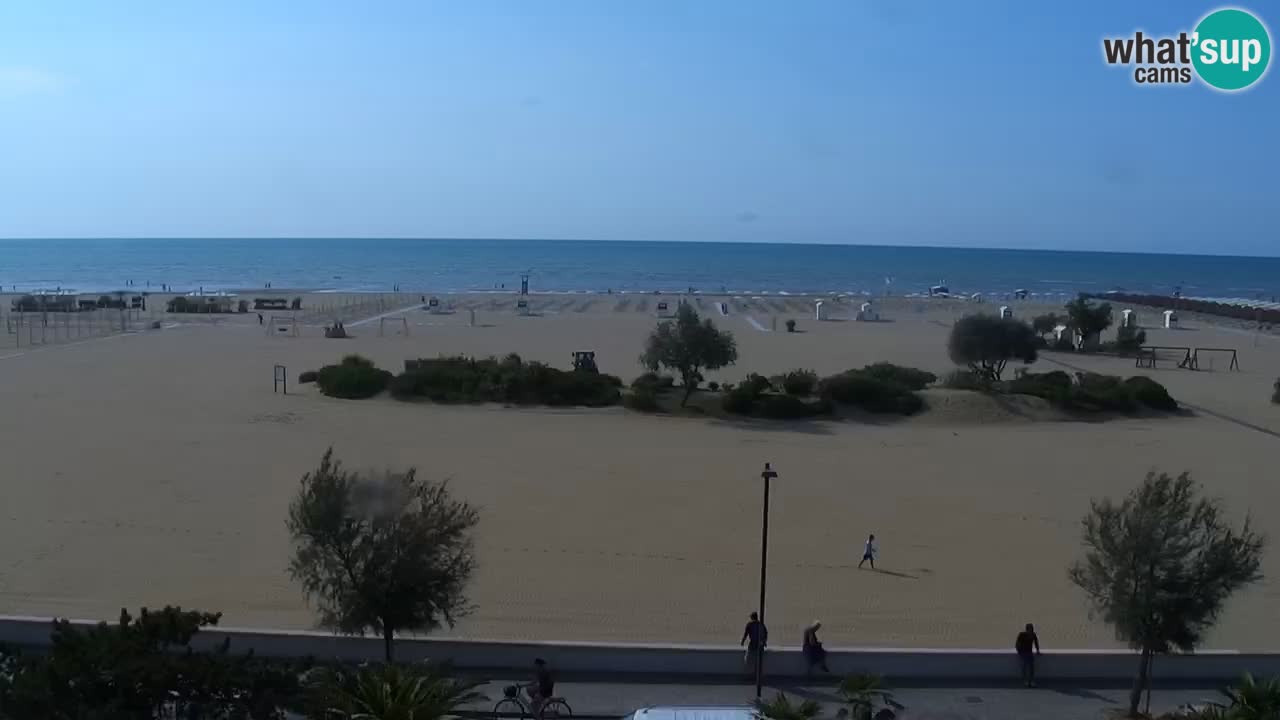 Caorle Oststrand webcam – Hotel Alexander – Levante