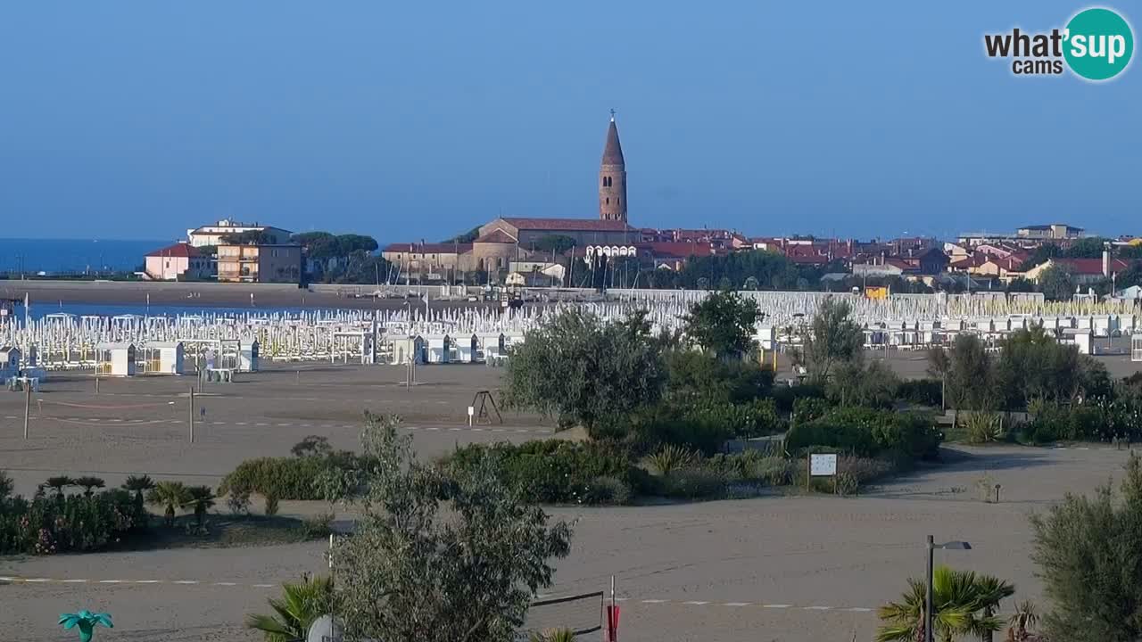 Caorle Levante beach webcam – Hotel Alexander