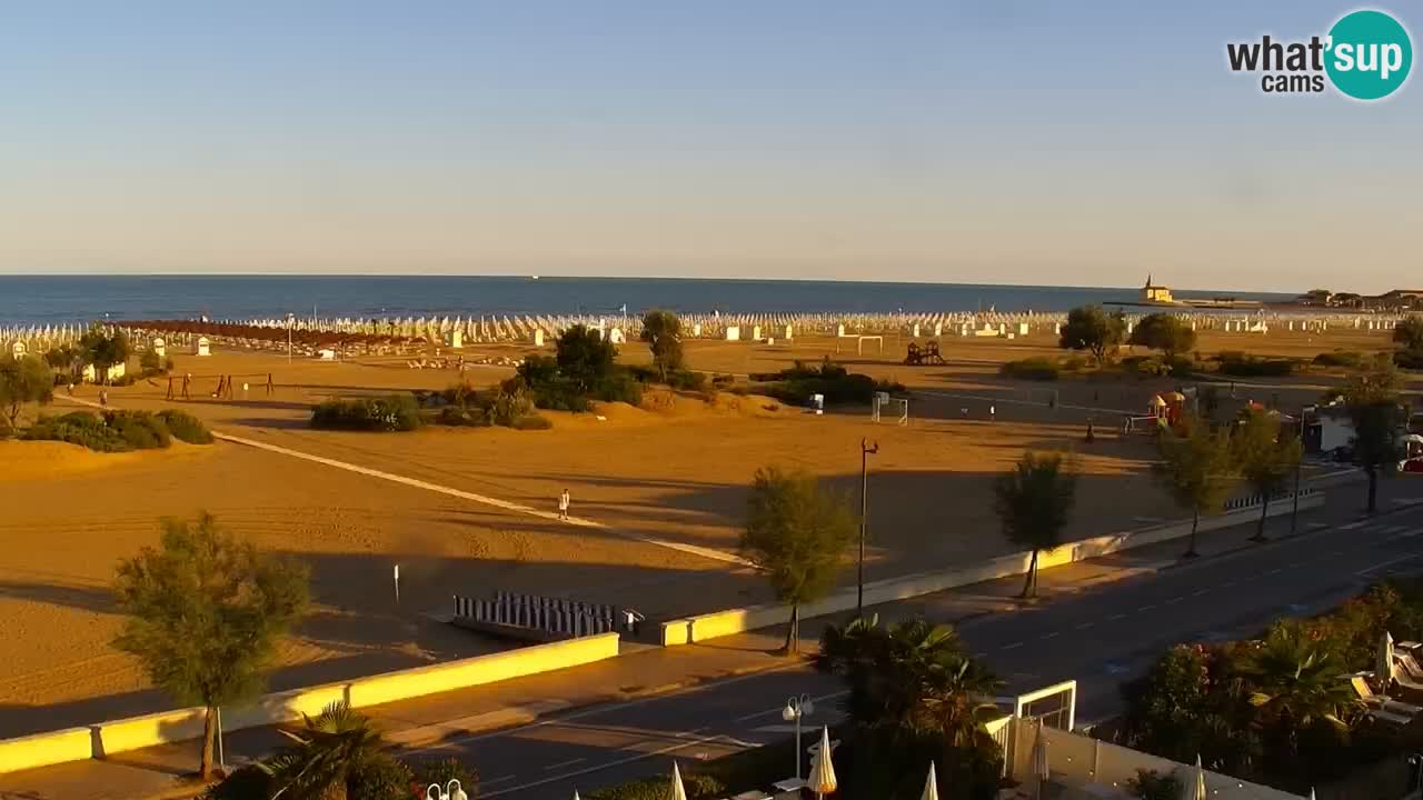 Caorle Levante beach webcam – Hotel Alexander
