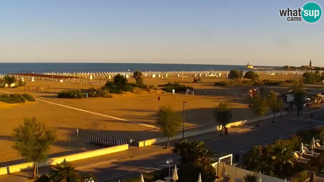 Caorle Plaža Levante spletna kamera – Hotel Alexander