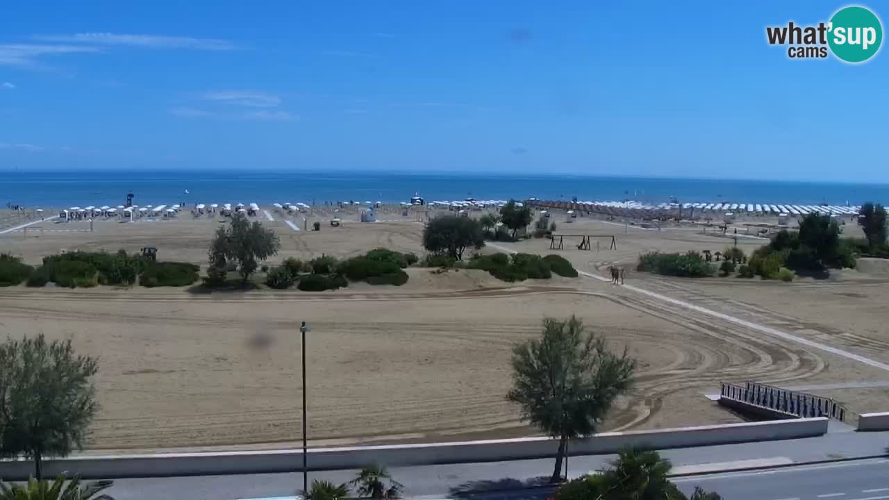 Caorle Oststrand webcam – Hotel Alexander – Levante