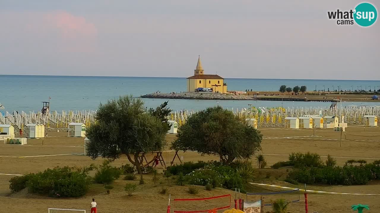 Caorle Plaža Levante spletna kamera – Hotel Alexander